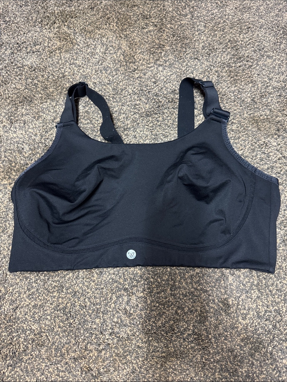 Lane Bryant Livi Active Wireless Sports Bra - Black 42F 42DDD